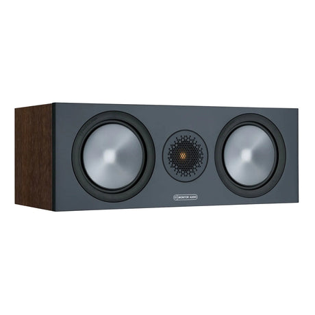 Monitor Audio Bronze C150 (6G), centrinė garso kolonėlė (įvairių spalvų) - Šoninis vaizdas su medžio tekstūra