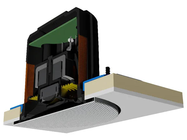 Monitor Audio CFB3-KIT Retrofit Bracket, mova-laikiklis garsiakalbio m - garsiakalbio vidinė konstrukcija su tvirtinimo detalėmis