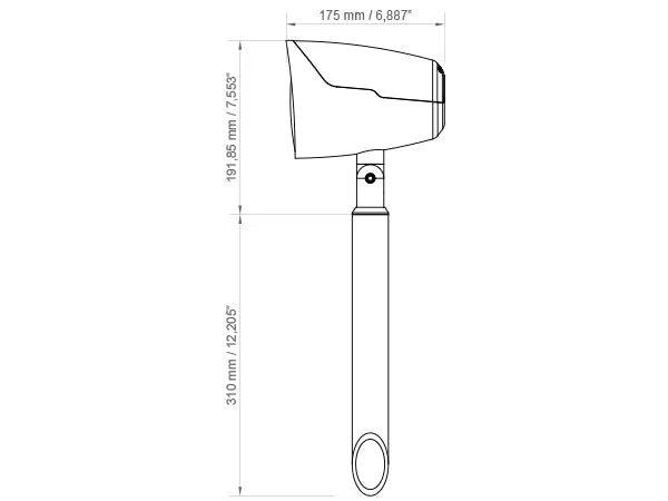 Monitor Audio CLG140, lauke montuojama setalitinė garso kolonėlė