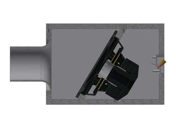 Monitor Audio ICS-8, įmontuojama žemų dažnių garso kolonėlė