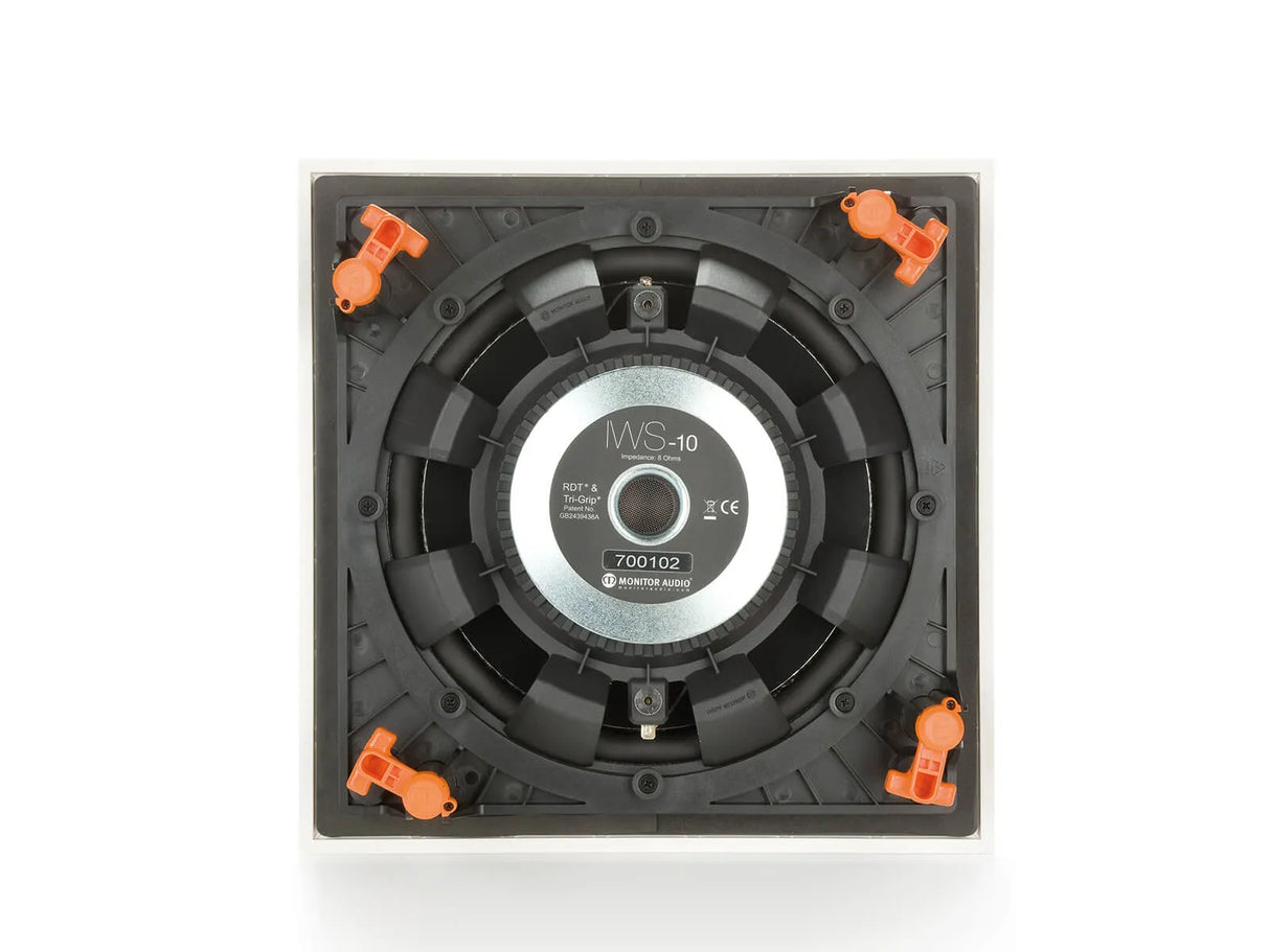 Monitor Audio IWS-10, sieninis žemų dažnių garsiakalbis