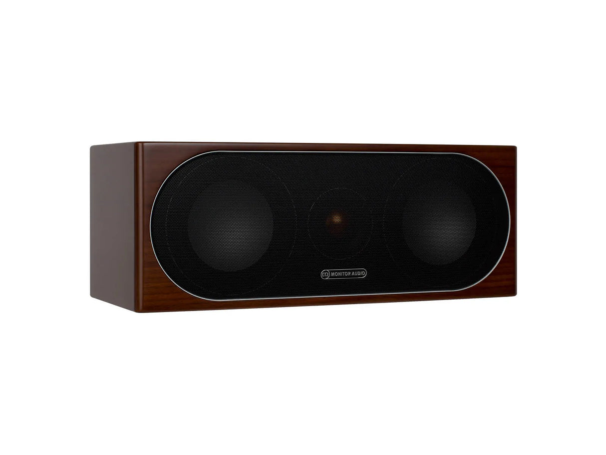 Monitor Audio Radius 200. centrinė garso kolonėlė (įvairių spalvų) - Šoninis vaizdas su garsiakalbių grotelėmis