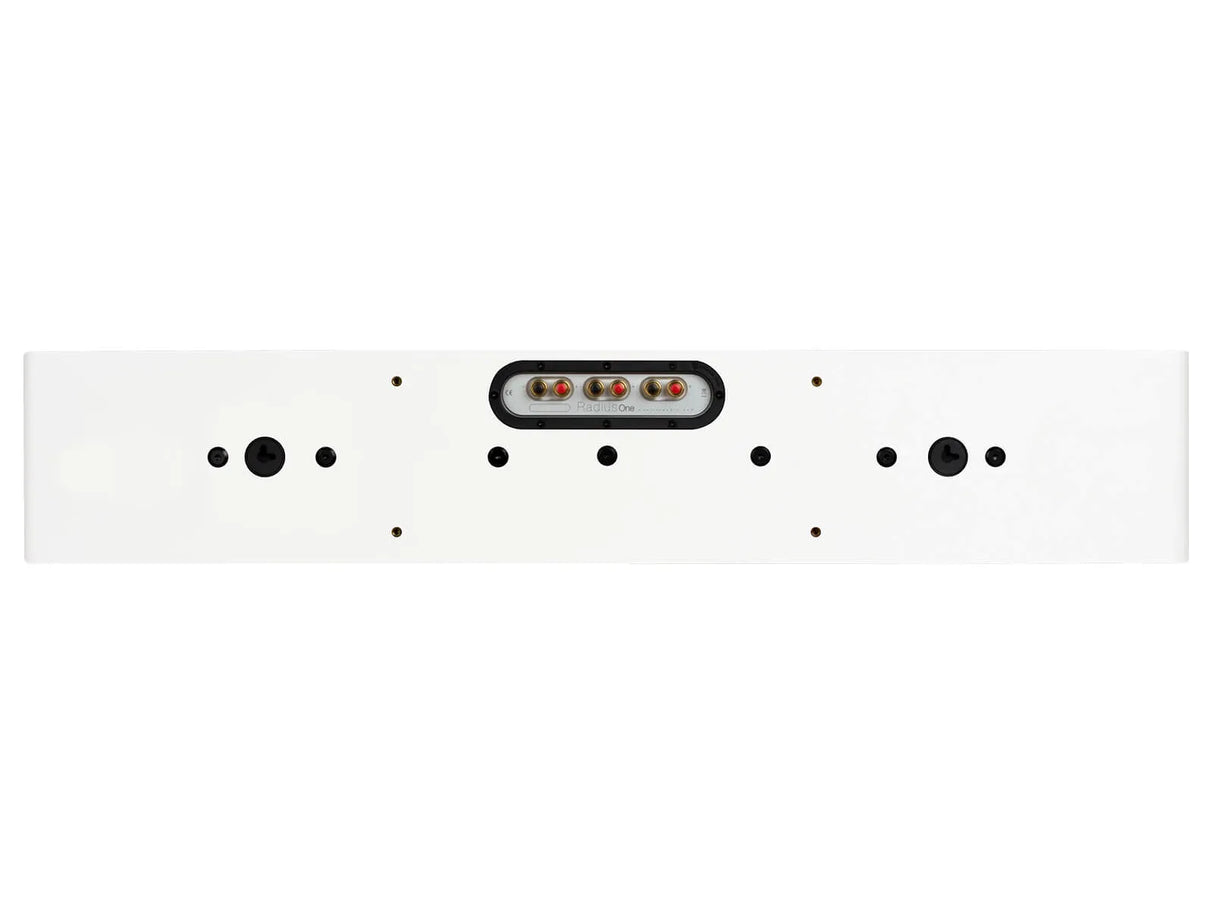 Monitor Audio Radius One. centrinė garso kolonėlė (įvairių spalvų) - Galinė panelė su jungtimis ir tvirtinimo taškais