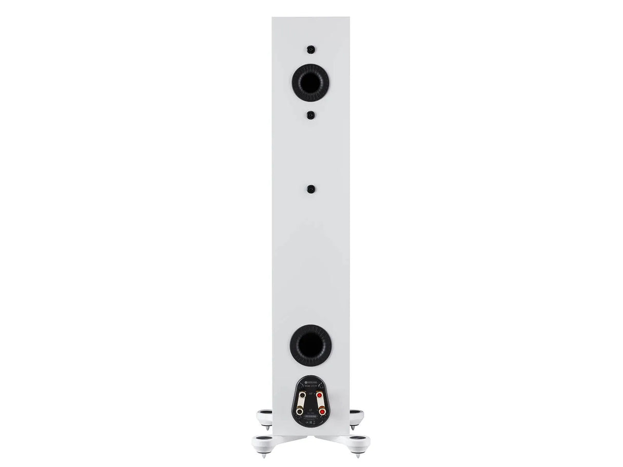 Monitor Audio Silver 200 (7G), grindinės garso kolonėlės - Galinė panelė su jungtimis ir tvirtinimo detalėmis