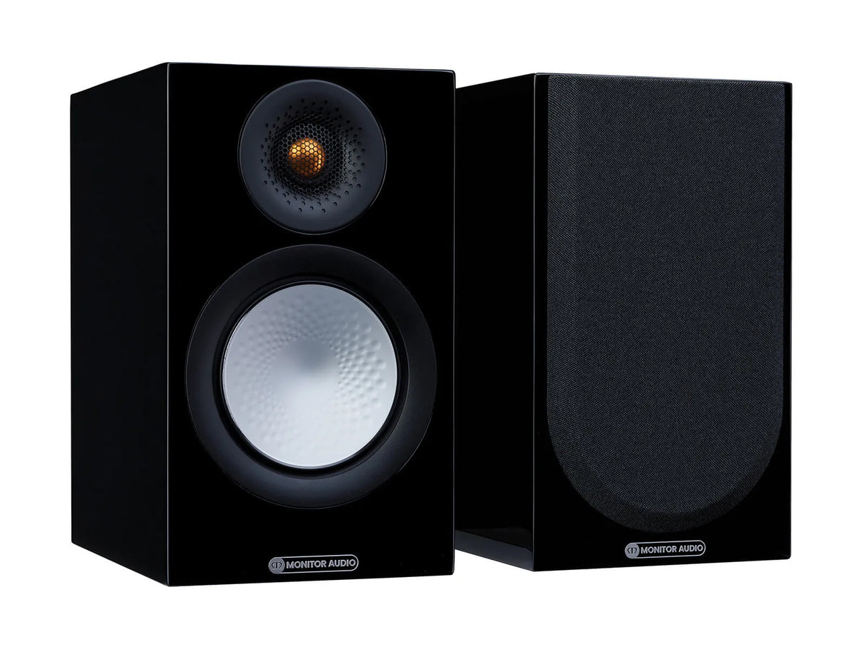 Monitor Audio Silver 50 7G, lentyninės garso kolonėlės - Viena kolonėlė su grotelėmis, kita be