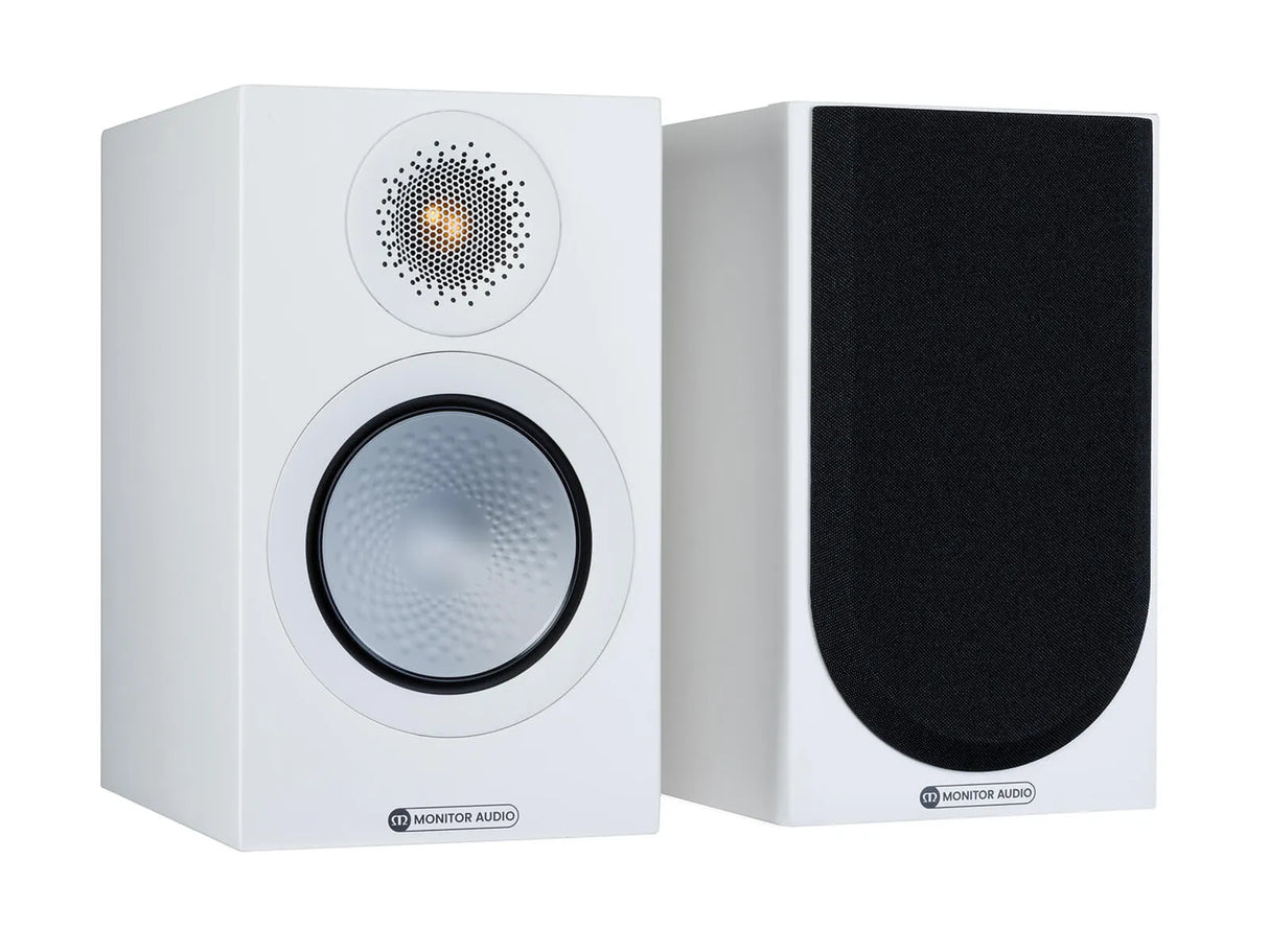 Monitor Audio Silver 50 7G, lentyninės garso kolonėlės - garsiakalbių komplektas su grotelėmis