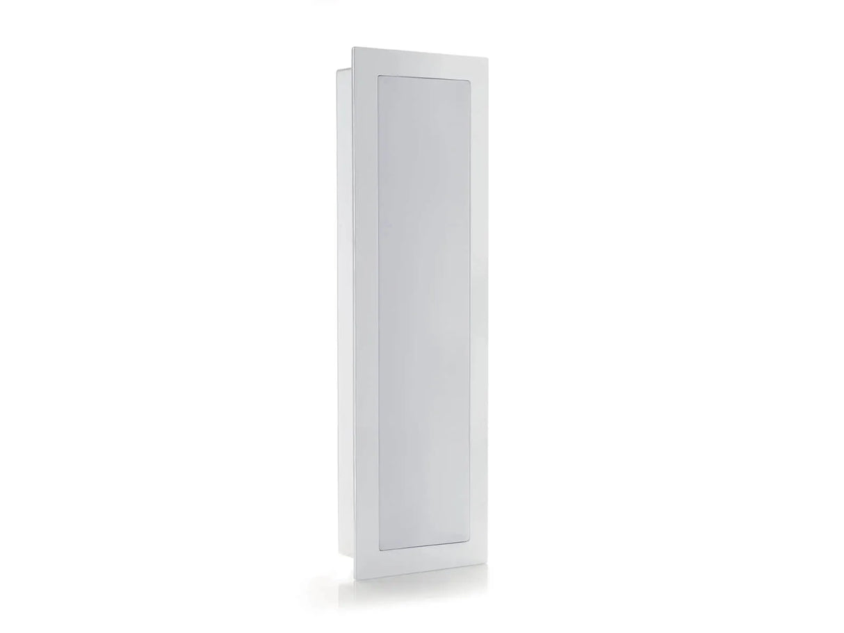 Monitor Audio SoundFrame 2 On-Wall, ant sienos montuojama garso kolonė - Šoninis vaizdas su išsikišusiu rėmeliu