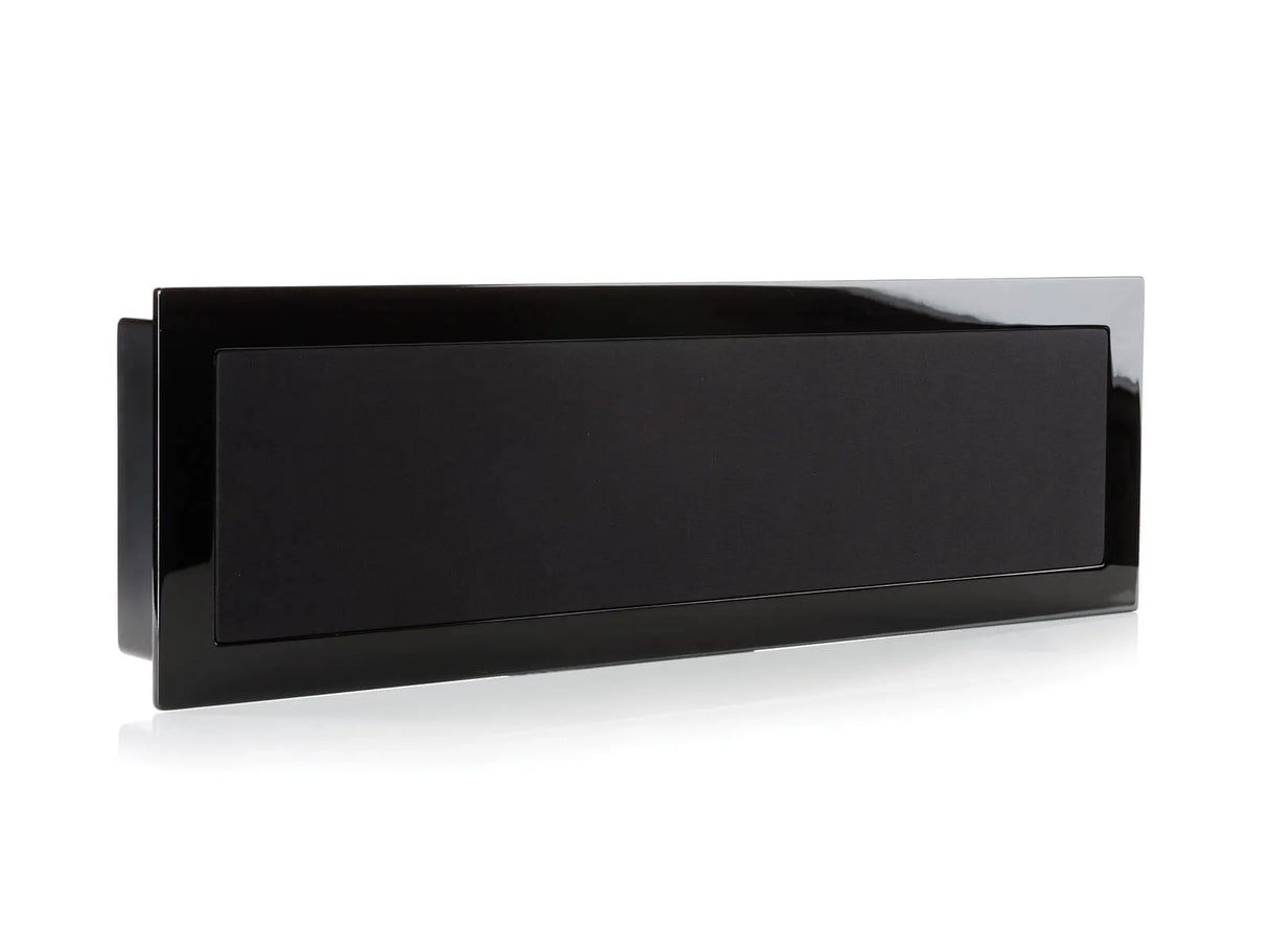 Monitor Audio SoundFrame 2 On-Wall, ant sienos montuojama garso kolonė - Šoninis vaizdas su tvirtinimo detalėmis