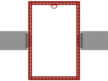 Monitor Audio WB10 Pre-Construction Bracket, montavimo rėmas