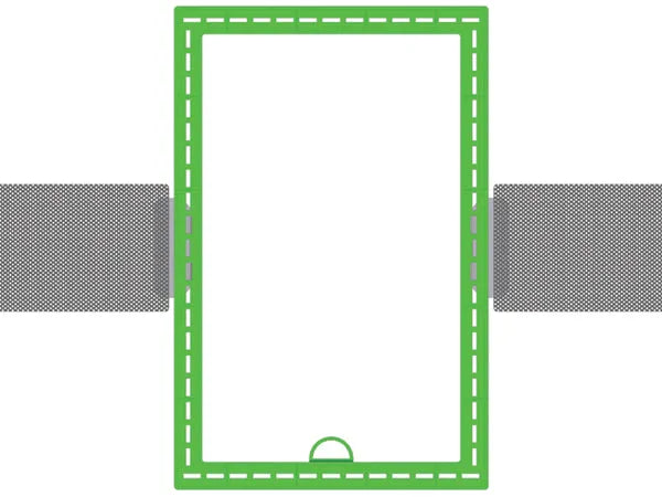 Monitor Audio WB8, montavimo rėmas