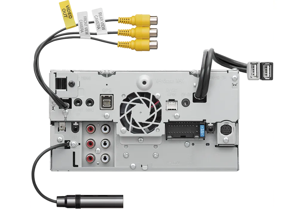 Multimedija Kenwood DMX-8019DABS, 2-DIN, Belaidis Apple CarPlay ir And