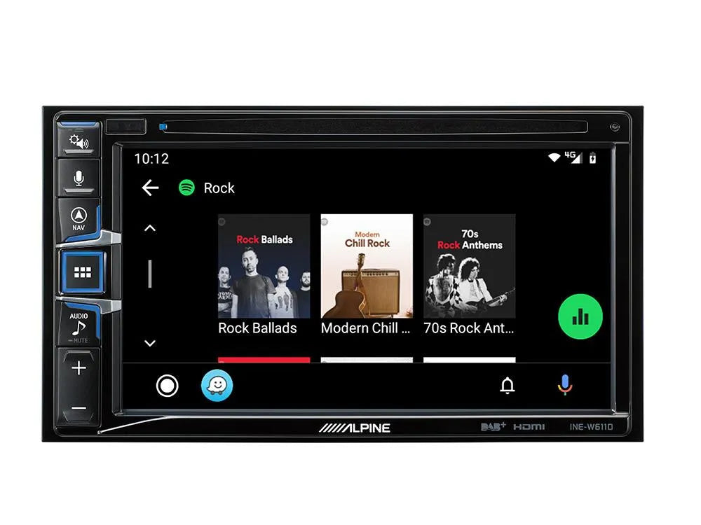 Multimedija automobiliui Alpine INE-W611D, 2-DIN, USB, BLUETOOTH, Apple CarPlay, Android Auto, DAB+