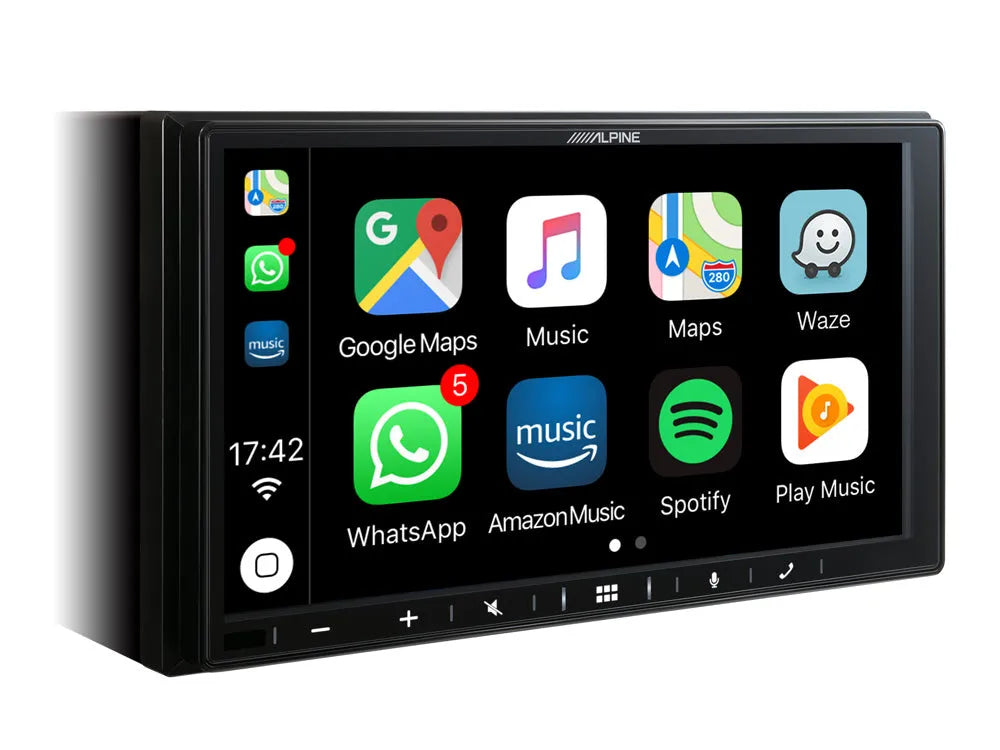 Multimedija automobiliui Alpine iLX-W650BT, 2-DIN, USB, BLUETOOTH, Apple CarPlay, Android Auto