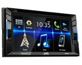 Multimedija automobiliui JVC KW-V230BT, 2-DIN, DVD, CD, USB, BLUETOOTH