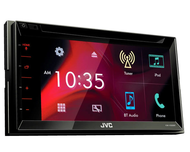 Multimedija automobiliui JVC KW-V330BT, 2-DIN, DVD, CD, USB, BLUETOOTH