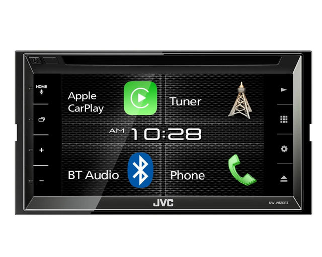 Multimedija automobiliui JVC KW-V820BT, 2-DIN, DVD, CD, USB, BLUETOOTH, Apple CarPlay