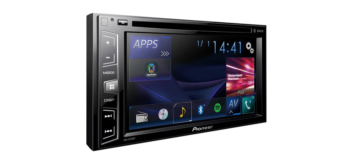 Multimedija automobiliui Pioneer AVH-X390BT, USB, BLUETOOTH, 2-DIN