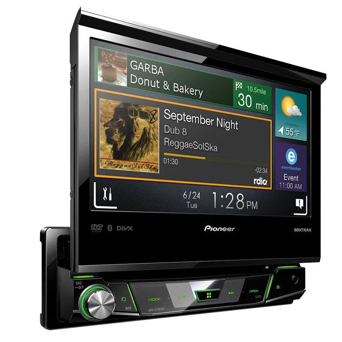 Multimedija automobiliui Pioneer AVH-X7800BT, USB, BLUETOOTH, 1-DIN