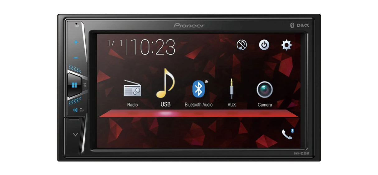 Multimedija automobiliui Pioneer DMH-G220BT, USB, AUX, BLUETOOTH