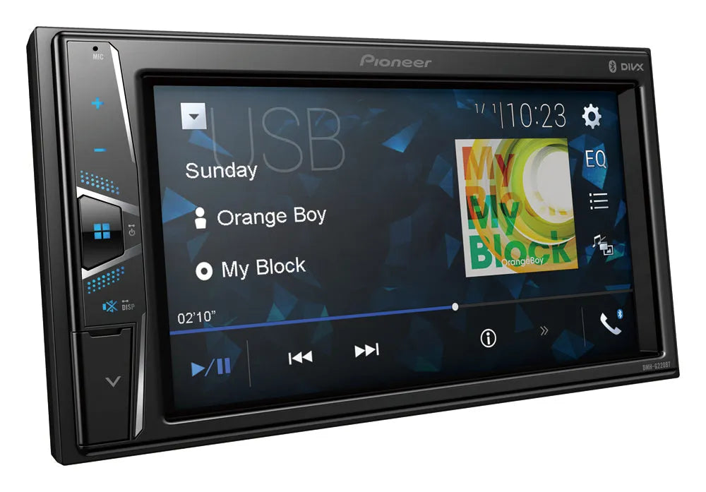 Multimedija automobiliui Pioneer DMH-G220BT, USB, AUX, BLUETOOTH