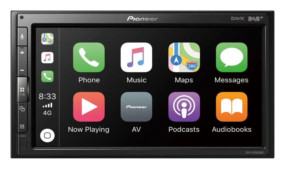 Multimedija automobiliui Pioneer SPH-EVO62DAB-UNI, 1-DIN, USB