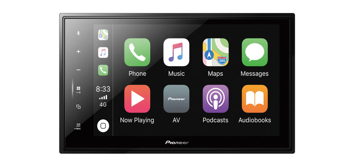 Multimedija automobiliui Pioneer SPH-EVO82DAB-UNI, 1-DIN, USB, BLUETOOTH - ekranas su programėlių piktogramomis
