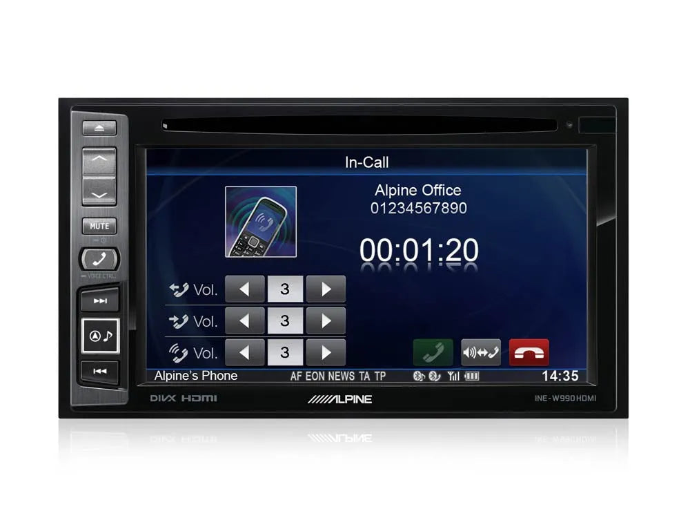 Multimedija su pažangia navigacija ALPINE INE-W990HDMI