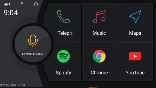 Multimedijos sistema Xzent X-422 su GPS navigcija HDMI, DAB+