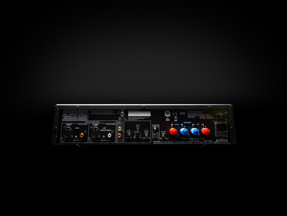 NAD C 268, stereo galios stiprintuvas