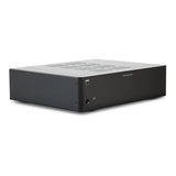 NAD C 298, stereo galios stiprintuvas - priekinė panelė su mygtuku ir indikatoriumi