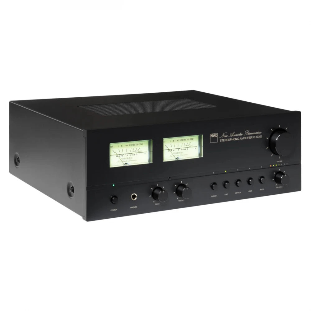 NAD C 3030S, stereo integruotas stiprintuvas su BluOS