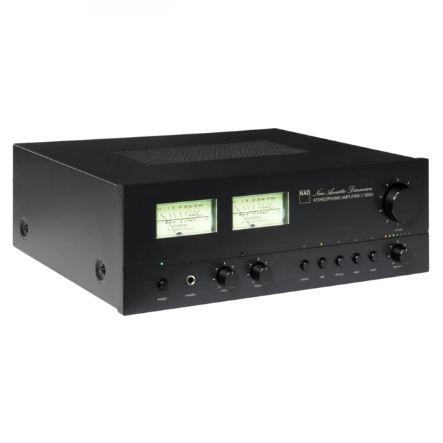 NAD C 3030S, stereo integruotas stiprintuvas su BluOS