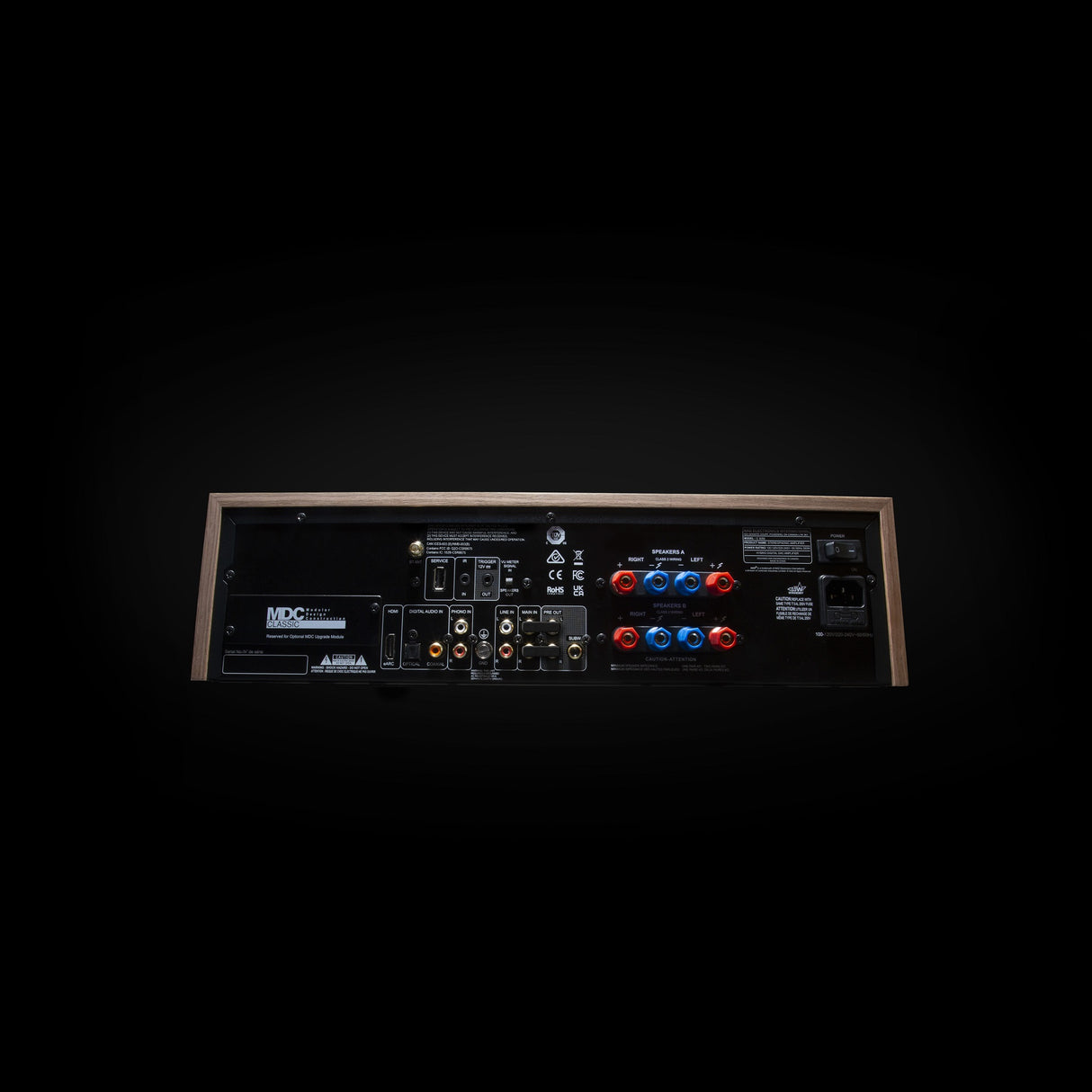 NAD C 3050, stereo garso stiprintuvas su DAC ir HDMI eARC