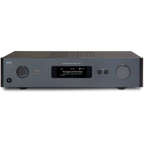 NAD C 379, hibridinis stereo garso stiprintuvas su DAC