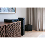 NAD C 379, hibridinis stereo garso stiprintuvas su DAC
