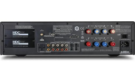 NAD C 388, Hibridinis stereo stiprintuvas su DAC - MDC moduliai, jungtys ir garsiakalbių išėjimai