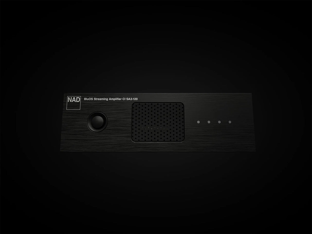 NAD CI SA2-120, garso stiprintuvas su tinklo grotuvu