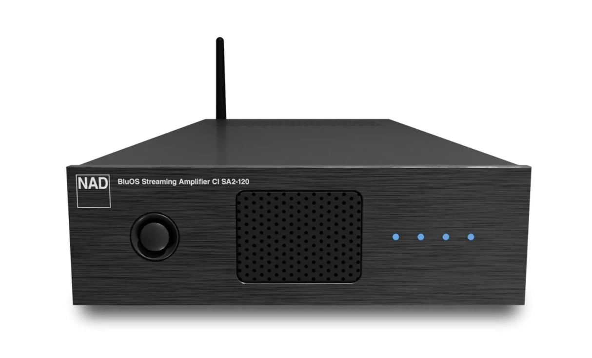 NAD CI SA2-120, garso stiprintuvas su tinklo grotuvu