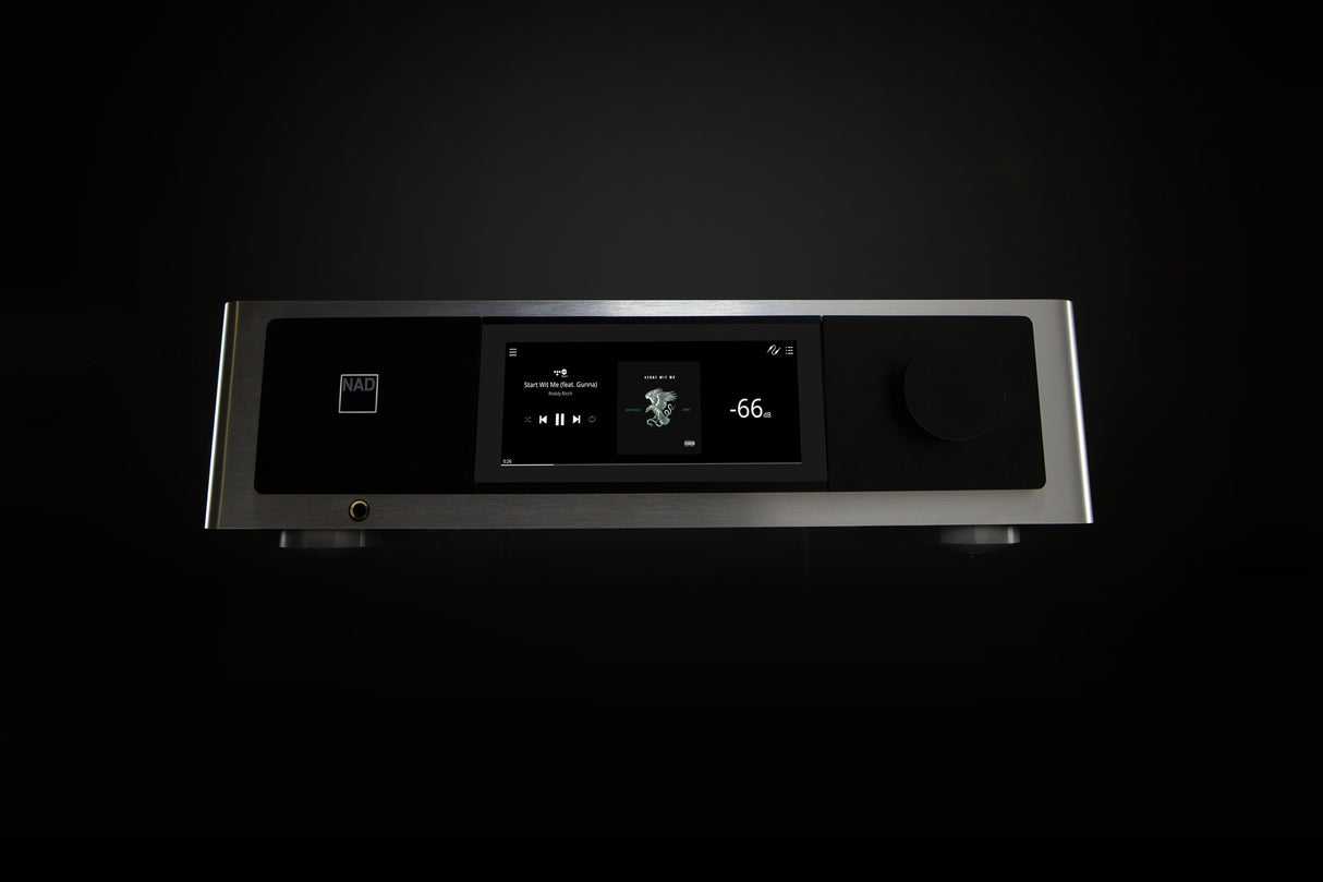 NAD M33 V2, garso stiprintuvas su transliavimo funkcija