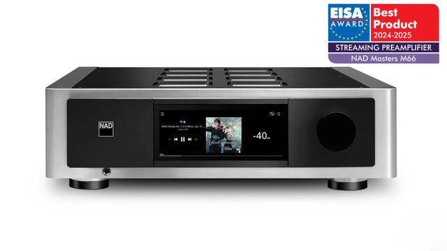 NAD Masters M66, BluOS Tinklo grotuvas su DAC ir pradiniu stiprintuvu