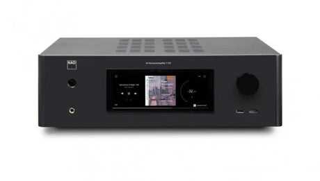 NAD T 778, AV erdvinio garso namų kino stiprintuvas resyveris 9x160W su Dirac live