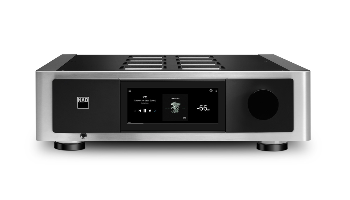 NAD M33 V2, garso stiprintuvas su transliavimo funkcija