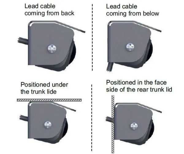 NAVLINKZ CAM-Q181, Universali priekinio-galinio vaizdo kamera