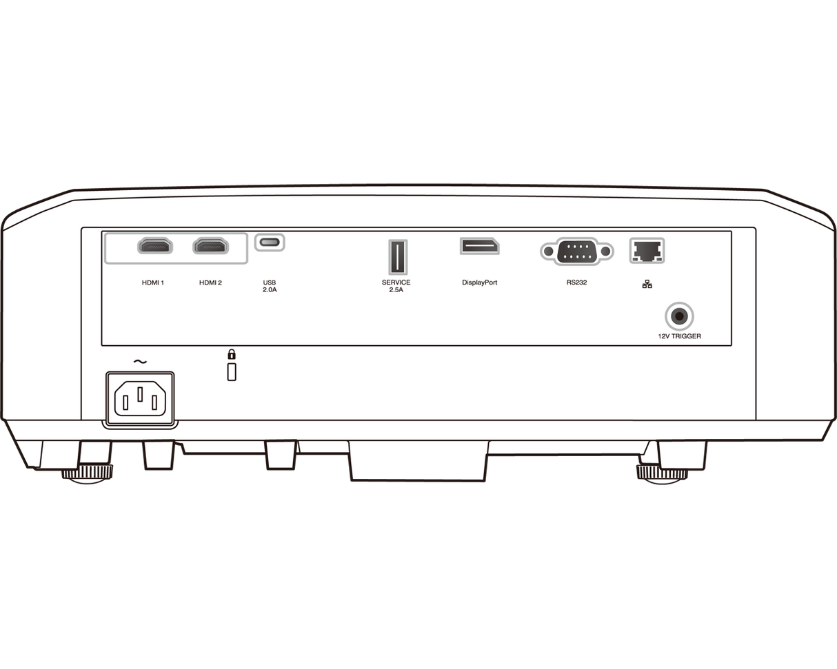 JVC LX-NZ30B, 4K HDR lazerinis namų kino projektorius