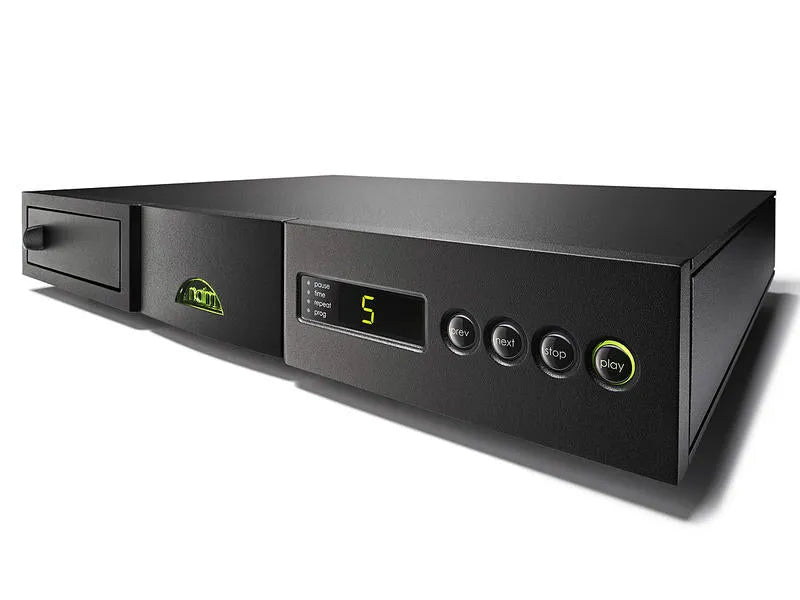 Naim CD5SI, CD Grotuvas - priekinė panelė su mygtukais ir ekranėliu
