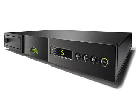 Naim CD5SI, CD Grotuvas - priekinė panelė su mygtukais ir ekranėliu