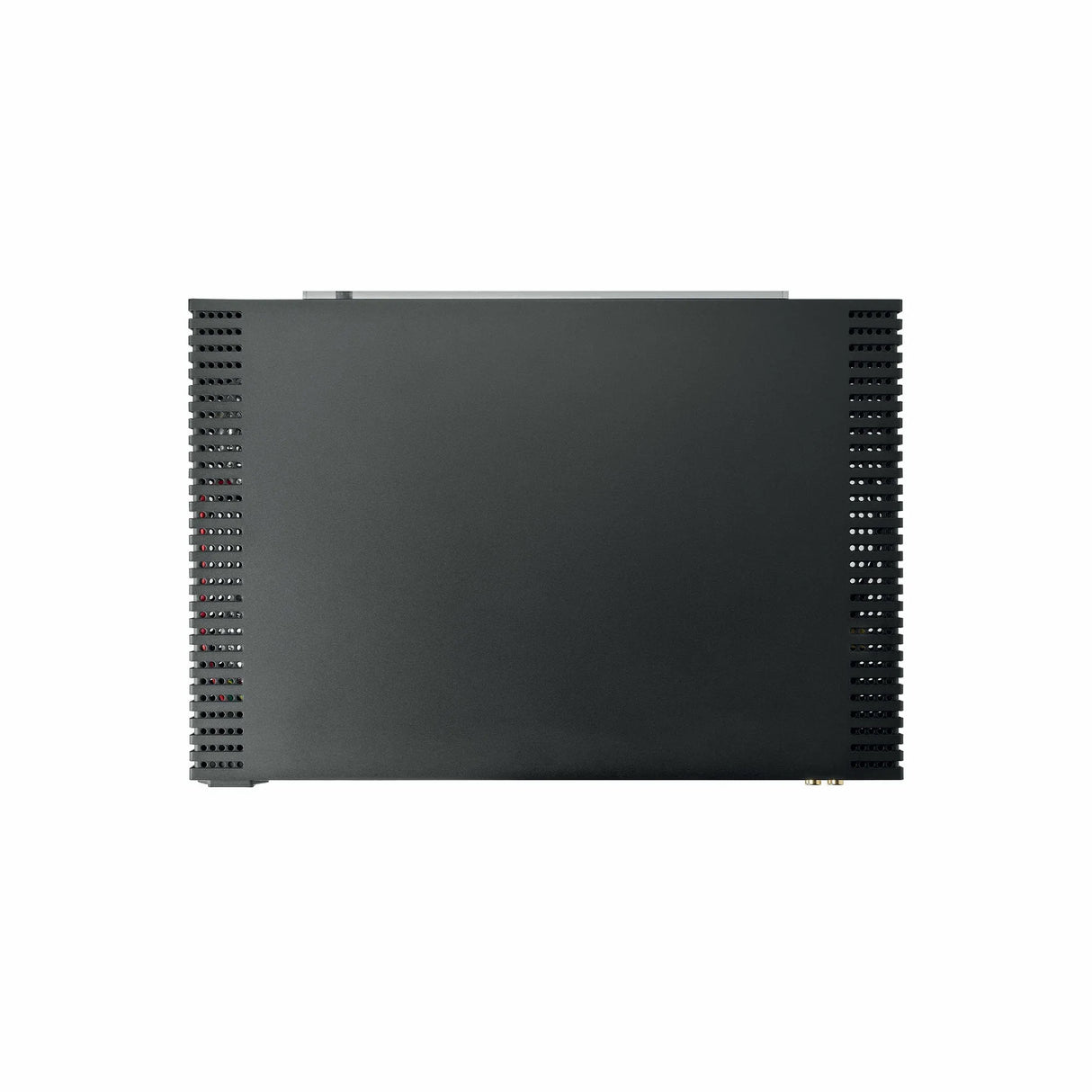 Naim CI-NAP 101, mono galios stiprintuvas - Šoninė panelė su jungtimis ir ventiliacija