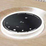 Naim Mu-so 2 Wood, bevielė muzikos sistema - apvalus valdymo skydelis su piktogramomis