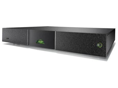 Naim ND5 XS 2, Tinklo grotuvas - priekinė panelė su logotipu ir mygtuku