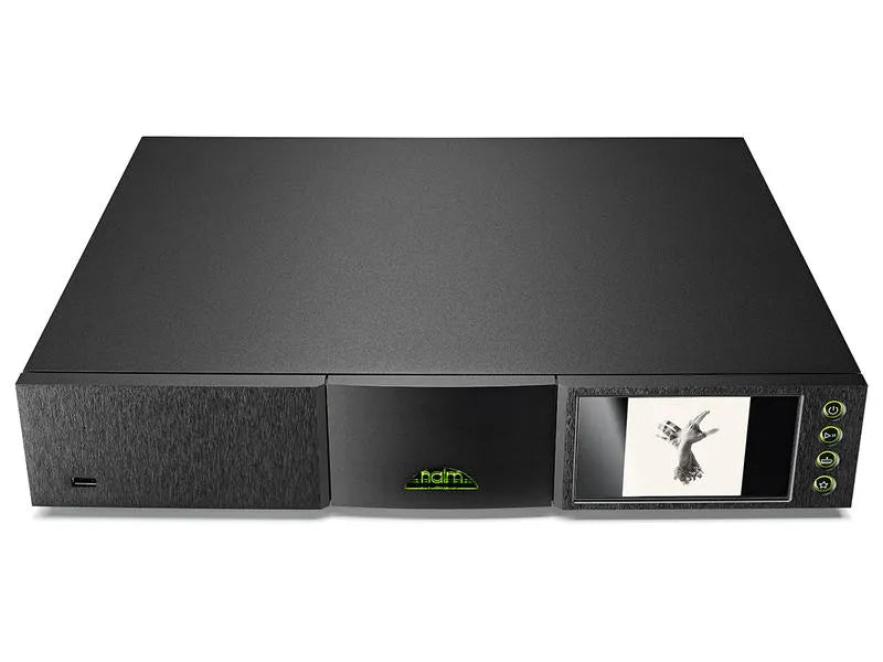 Naim NDX 2, Tinklo grotuvas - priekinė panelė su ekranu ir mygtukais